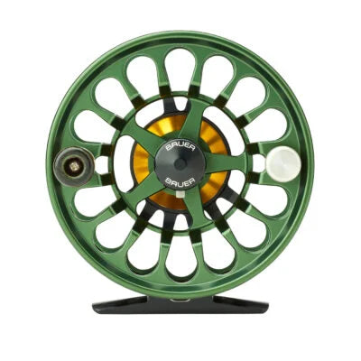 Bauer RX 4 Fly Reel Green