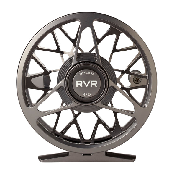 14 weight fly reel Bauer RVR - Charcoal/Silver sized palming rim for Color:Watermelon Copper/Green Flake refinements_Gem Color_Green Telescopic Carbon Fishing Rod